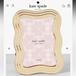 Kate Spade South Street 5x7 Wave Frame